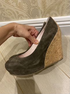 Женские туфли, танкетка, 39