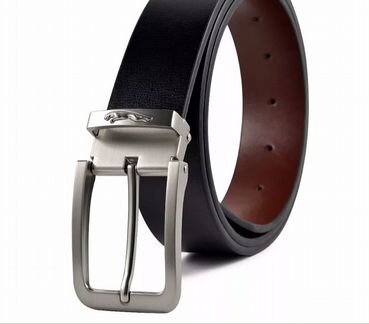 Мужской кожаный ремень из натуральной кожи