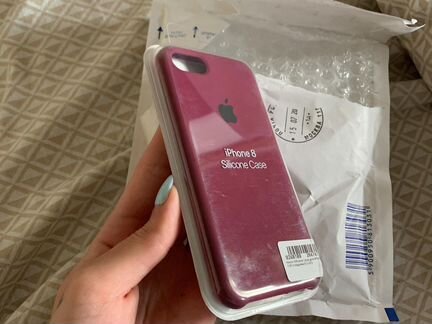 Новый бордовый (марсала) чехол на iPhone 7/8