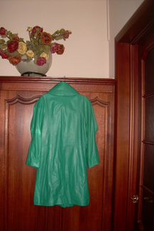 Новое эффектное кожаное пальто Rotti (Италия)