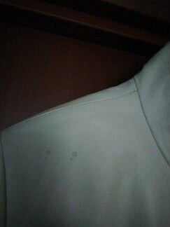 Кожаное пальто новое