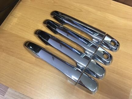 Хром накладки на ручки Митсубиси Л200 / L200