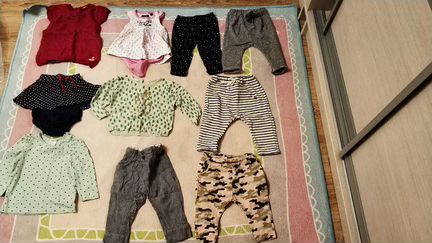 Одежда для девочки 6-9 месяцев