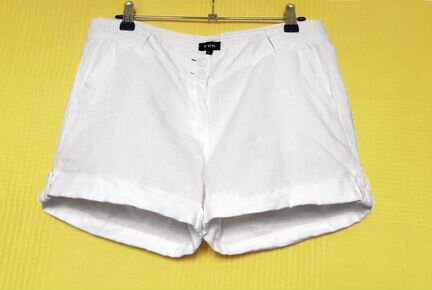 Летние белые шорты