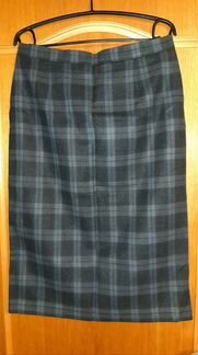 Юбка в клетку новая