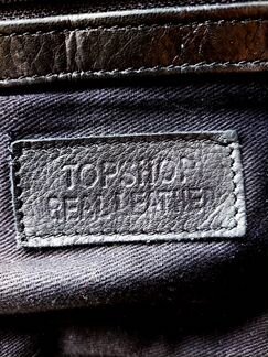 Женский кожаный клатч Top Shop