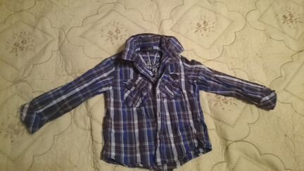 Рубашка и свитер на мальчика 92р