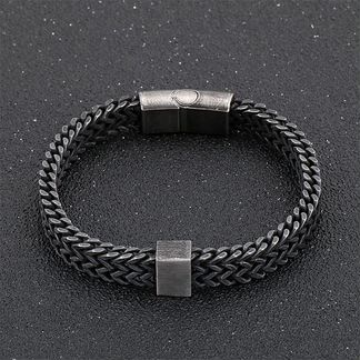 Браслет чешуйчатого плетения