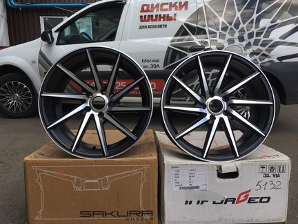 Диски воссен CVT 18x8/9 5x112 разноширокие
