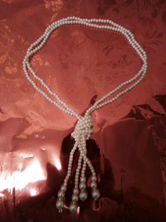 Ожерелье. Жемчуг. Декор