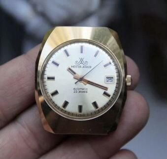 Часы poljot meister anker 23 камня Часы позолоченн