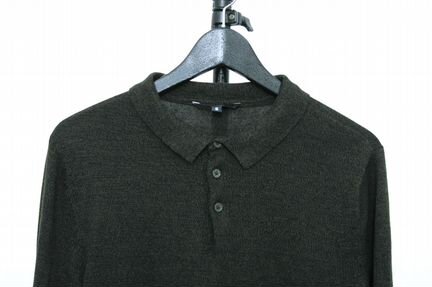 Мужской хлопковый джемпер поло S