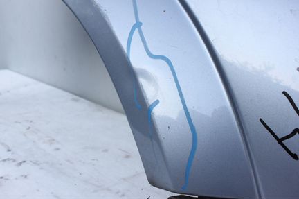 Крыло переднее правое Опель Астра Н (h) кр114