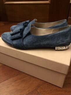 Лоферы Miu Miu