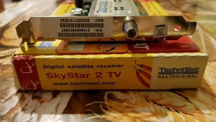 Цифровой спутниковый приемник для пк SkyStar2
