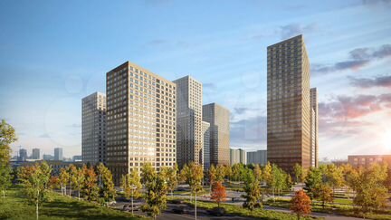 1-к квартира, 45.8 м², 18/21 эт.