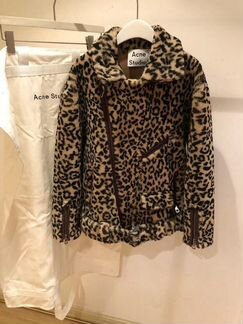 Шубка леопардовая Acne Studios