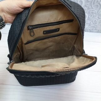 Новый мужской рюкзак Bottega Veneta черный