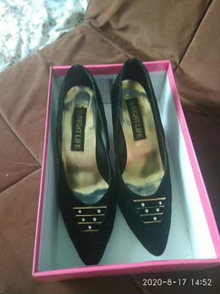 Туфли из искусственной замши 39 размера