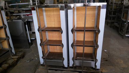 Аппараты для шаурмы на углях