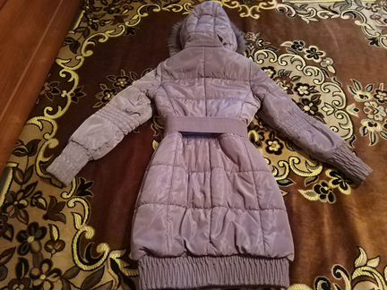 Пальто зимнее на синтепоне р. 44