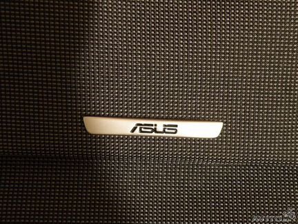 Фирменная сумка asus серо-зеленая для ноутбука
