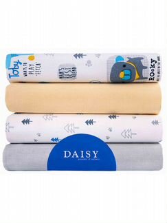 Пеленки Daisy 3 набора перкаль+фланель