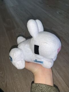 Плюшевый зайчик из Майнкрафта