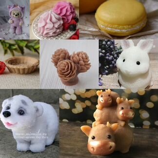 Большой набор силиконовых форм