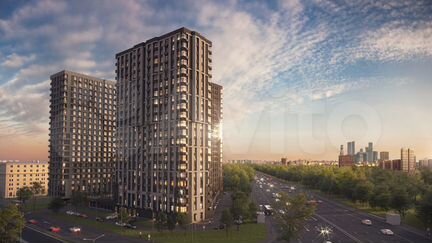 2-к квартира, 45.5 м², 13/21 эт.