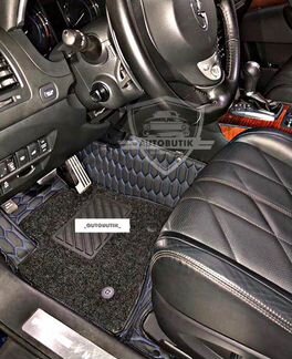 3D Коврики,премиум качества из Эко-Кожи