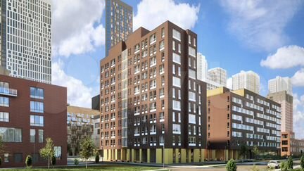 2-к квартира, 92.4 м², 10/14 эт.