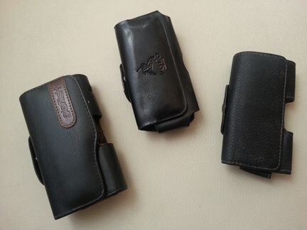 Чехол-кобура кожаный для мобильника