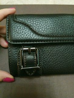 Кожаный кошелек tommy hilfiger унисекс