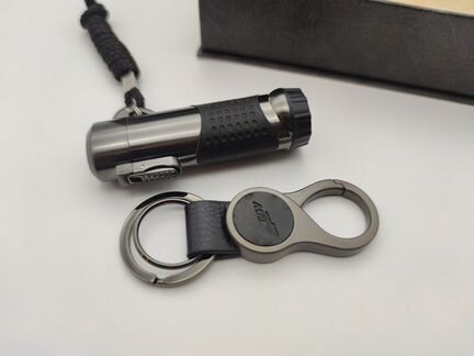 Зажигалка+брелок набор Mr.Forsage новый