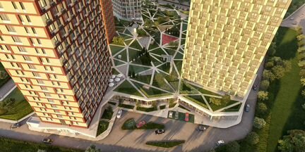 Апартаменты-студия, 22.8 м², 21/21 эт.