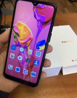 Huawei P30 Pro синий хром