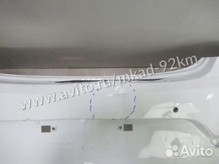 Бампер задний Hyundai Solaris 1 х/б рест oem 86611