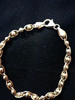 Серебряный браслет новый