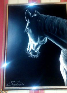 Картины на бархате