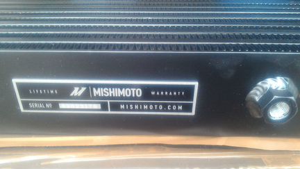 Новый фронтальный интеркулер Mishimoto Z-line blac