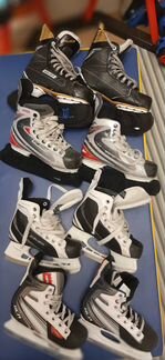 Экипировка хоккейная разная, коньки женские/детски