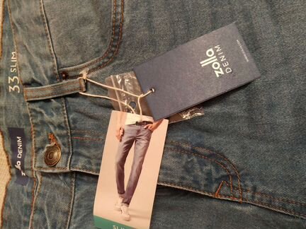 Мужские джинсы Zolla новые 33 размер, рост 34