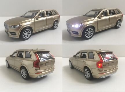 Металлическая модель.Volvo XC90.Свет, звук