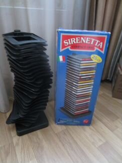Оригинальная подставка на 25 CD. Made in Italy