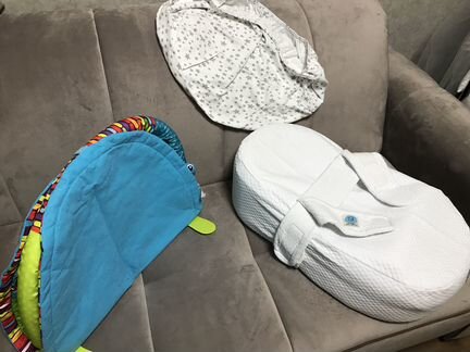 Кокон для новорожденного и игровой коврик