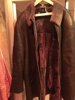 Дублёнка турецкая,тонкая кожа-на натуральном меху