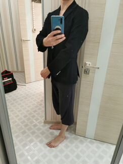 Клубный пиджак Hugo Boss темно синий