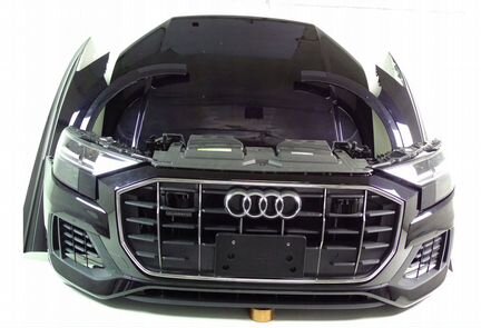 Audi Q8 ноускат бампер фары капот