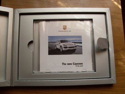 Модели The new Cayenne на двд диске